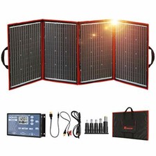 Dokio 200 Watts 12 Volts Monocrystalline Foldable Solar Panel With Inverter Char