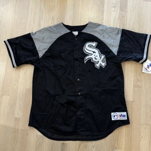 VTG Majestic Chicago White Sox Frank Thomas Jersey (stitched) NWT made in USA XL - Foto 1 di 10