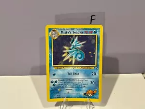 SWIRL! 😻 Pokémon Misty's Seadra Gym Challenge 9/132 * Holo Rare * NM (F) - Bild 1 von 10