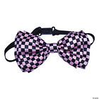 Bow Tie Pink/Black Check