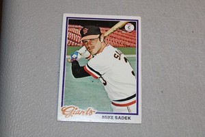 1978  TOPPS BASEBALL Complete Finish Fill Your List Set U-Pick #1-249**