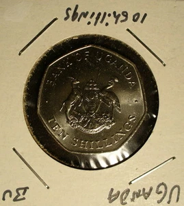 Uganda Ten Shillings 1987 Unc - Picture 1 of 2