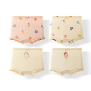Little Girls' Antibacterial Underwear Princess Baby Cotton Panties Boxer Briefs - Picture 1 of 25