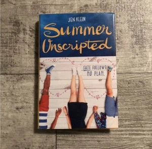 “Summer Unscripted" YA Hardcover Book by Jen Klein scriptwriter-Grey’s Anatomy - Picture 1 of 9