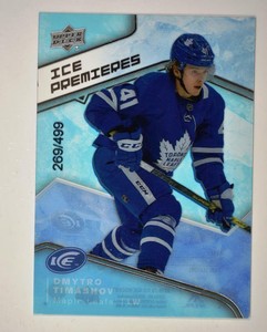 2019-20 ICE Base Ice Premieres Level 3 #112 Dmytro Timashov RC /499