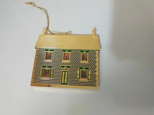 Englisches viktorianisches Puppenhaus Ornament Bing & Grondahl Messing Puppenhaus Fotos Vintage - Bild 1 von 7