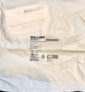 BALLUFF BCS D30T401-PSC15C-EP02 / BCSD30T401PSC15CEP02 (TOTALMENTE NUEVO) - Imagen 1 de 1