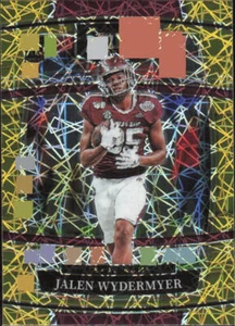 2022 Panini Select Draft Picks #19 Jalen Wydermyer - Picture 1 of 2