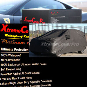 2020 2021 2022 ALFA ROMEO STELVIO WATERPROOF CAR COVER W/MIRROR POCKET BLACK