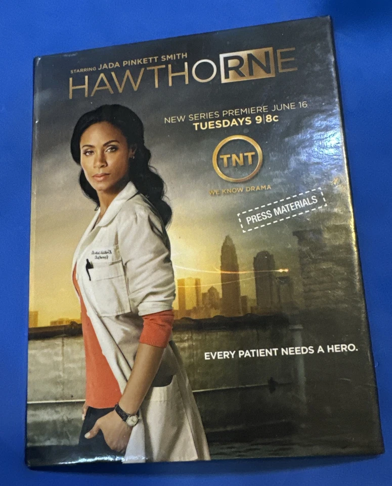 HAWTHORNE DVD SCREENER JADA PINKETT SMITH MEDICAL PILOT EPISODE PRESS MATERIALS - Image 1 of 4