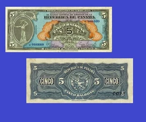 Panamá 5 Balboa 1941--- Copia - Imagen 1 de 1
