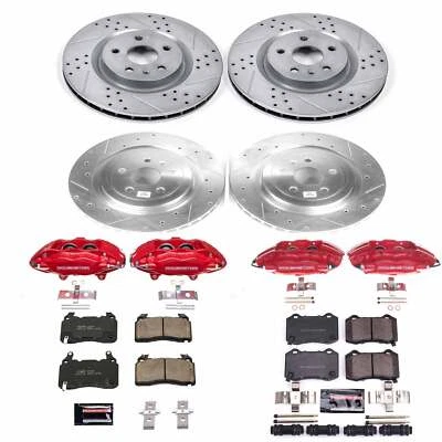 PowerStop Disc Brake Kit - Front and Rear - Fits Chevrolet Camaro 2010-2015 Z23 Foto 1 de 4
