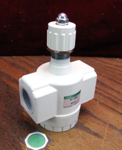 CKD SC-20A 9Y11 Pneumatic Speed Controller, Aluminum Alloy, Standard Knob - Picture 1 of 5
