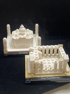 LEGO Architecture 40585 - Taj & Parthenon ONLY- No Box & Instructions - Build - Picture 1 of 8