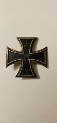 Eisernes Kreuz 1.Klasse, EK 1, 1914,   Silber, Punzierung 800,  Original. - Bild 1 von 4