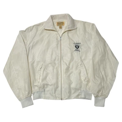 Cortavientos Vintage Logo7 Los Angeles Raiders Campeones del Mundo Talla XL Foto 1 de 4