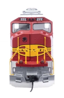 Walthers 910-11002 HO Santa Fe EMD SD75M Diesel Locomotive - Standard DC #222 - Image 1 of 4