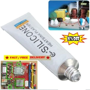 10g HC-910 Silicone Thermal Conductive Adhesive Plaster Heatsink-NEW Glue H6Y4 - Afbeelding 1 van 8