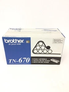 NEU Original Brother TN-670 schwarze Tonerkassette für HL-6050D, HL-6050DN - Bild 1 von 5