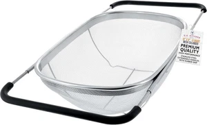 6-Quart Collapsible Stainless Steel Colander Strainer - Picture 1 of 5