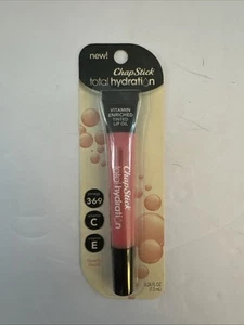 ChapStick Total Hydration Vit Enr Tinted Lip Oil Nearly Nude *New & Sealed* - Picture 1 of 2