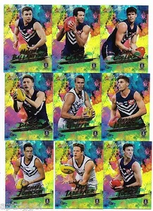 2017 Select Footy Stars Holo Foils FREMANTLE Team Set - Picture 1 of 1