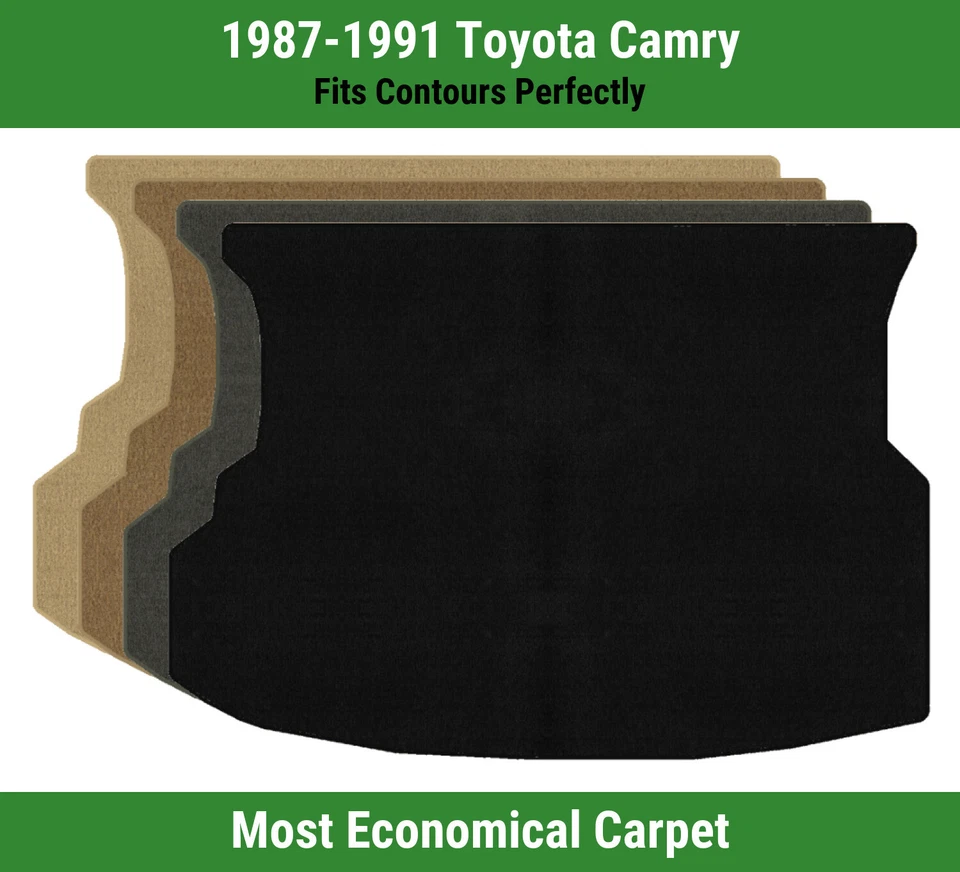 Alfombra de maletero Lloyd Velourtex para Toyota Camry 1987-1991  Foto 1 de 4