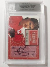 2004-05 ITG Ultimate Memorabilia Ultimate Heroes Steve Yzerman Auto Jersey 23/25