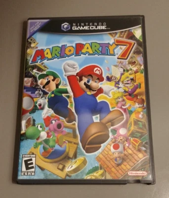 Mario Party 7 (Nintendo GameCube) *NO MANUAL* TESTED - Image 1 of 4