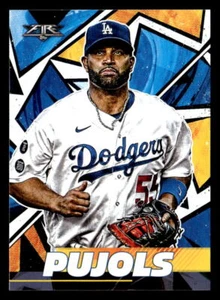 2021 Topps Fire #90 Albert Pujols - Picture 1 of 2