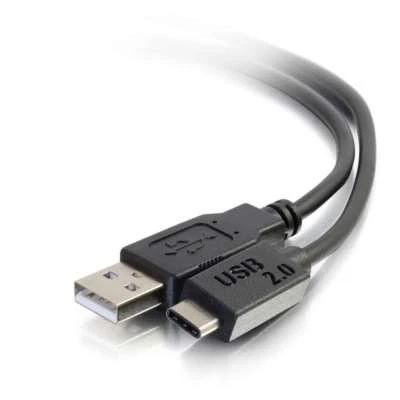 USB 2.0 USB-C to USB-A Cable M/M-[3ft (0.9m)-12ft (3.7m)]-C2G - Image 1 of 4