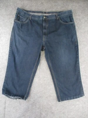 Liz Claiborne Jeans Womens 50x32 Blue Denim Relaxed Fit Retro ACTUAL 48x24 - Image 1 of 4