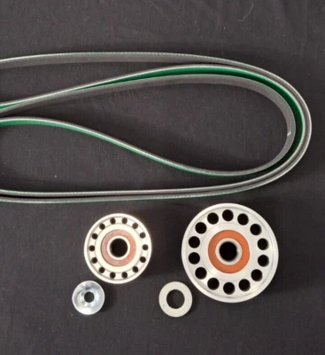 E55 AMG Accesorio Poleas 2 PC M113K CLS55 E55 SL55 Mercedes SL55 G55 CLS55 S55 Foto 1 de 3