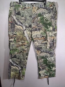 Mossy Oak Pants Mens Camo Cargo Obsession Foliage Size XXL 44-46 Hunting Outdoor - Picture 1 of 9