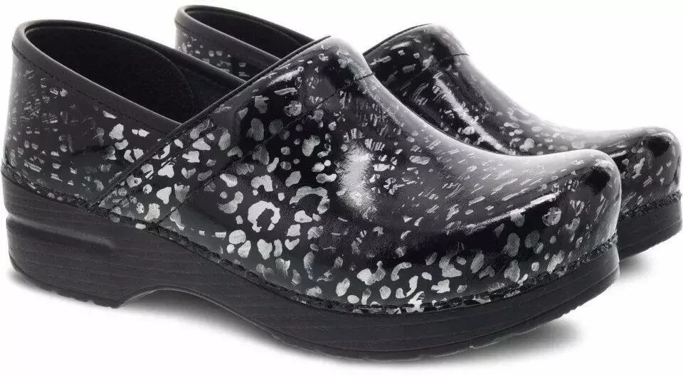 Zuecos Dansko Z5083* Mujer Cuero Leopardo Punta Cerrada Talla EU 40 US 9.5-10 Foto 1 de 4