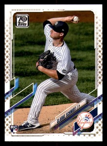 2021 Topps Gold Star #456 Clarke Schmidt RC New York Yankees