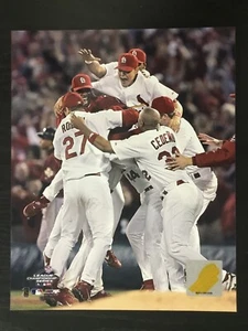 Saint Louis Cardinals World Series Champs 2004 Baseball 8x10 Color Photo - Picture 1 of 1