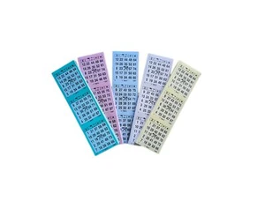 BINGOTICKETS Système 25 de 75 5 blocs 1500 billets Lotto Bingo Bingo Bingo NEUF - Photo 1/1