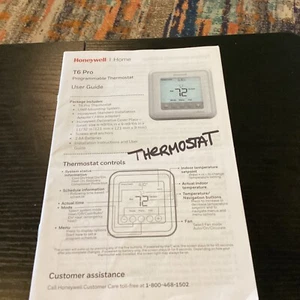 Honeywell Smart TH6220u T6 Pro Termostato programmabile - Solo guida - Foto 1 di 6