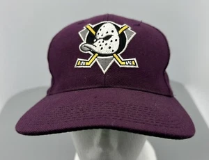 Rare Vintage Anaheim Might Ducks NHL SnapBack Hat Sports Specialties Center Ice - Bild 1 von 5