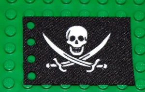 Bandera bandera calavera pirata barco bandera barco 6x4 protuberancias - Imagen 1 de 2