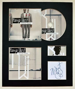 KANYE WEST - signed handsigniert - GOOD TIMES - Album Display - Bild 1 von 1