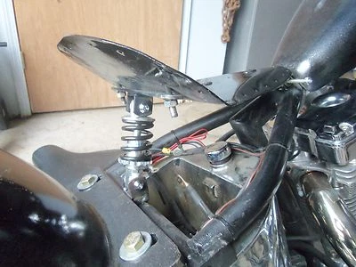 CHOPPER BOBBER HARDTAIL CUSTOM SOLO SEAT 5" MINI SHOCK ONLY - Image 1 of 4