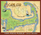 Cape Cod Map Jigsaw Puzzle Full Color Cape Cod 1000PC