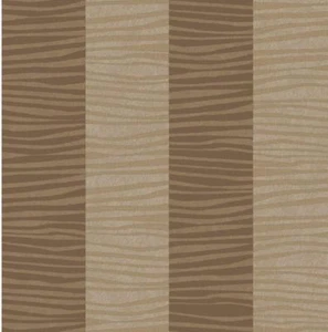NEW CRISTIANA MASI SAFARI STRIPE ZEBRA LUXURY TEXTURED ITALIAN WALLPAPER ROLL - Picture 1 of 1