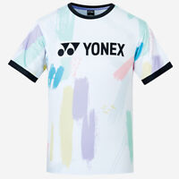 YONEX 21 FW Men's Round T-Shirts Badminton Apparel Clothing Coral 