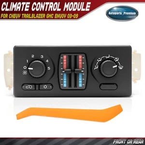Manual A/C & Heater Climate Control Module for Chevy Trailblazer GMC Envoy Buick - Picture 1 of 9