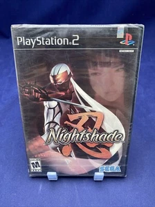 Nightshade (Sony Playstation 2, PS2) Brand New Sealed W/ Hang Tab - Picture 1 of 11