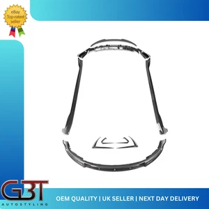 TESLA MODEL 3 BODYKIT BODY KIT FRONT LIP DIFFUSER SIDE SKIRT CARBON LOOK 17+ - Picture 1 of 15