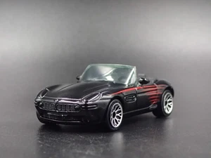 1999-2003 BMW Z8 Convertible Black 1:64 Scale Collectible Diecast Modello Auto - Foto 1 di 10